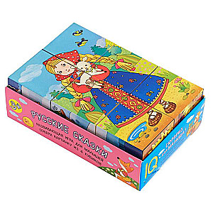 Smart Cubes - Russian Fairy Tales, 6 pieces