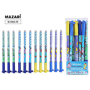 Gelstift mit löschbaren Tinte MARINE CREATURES, BLAU