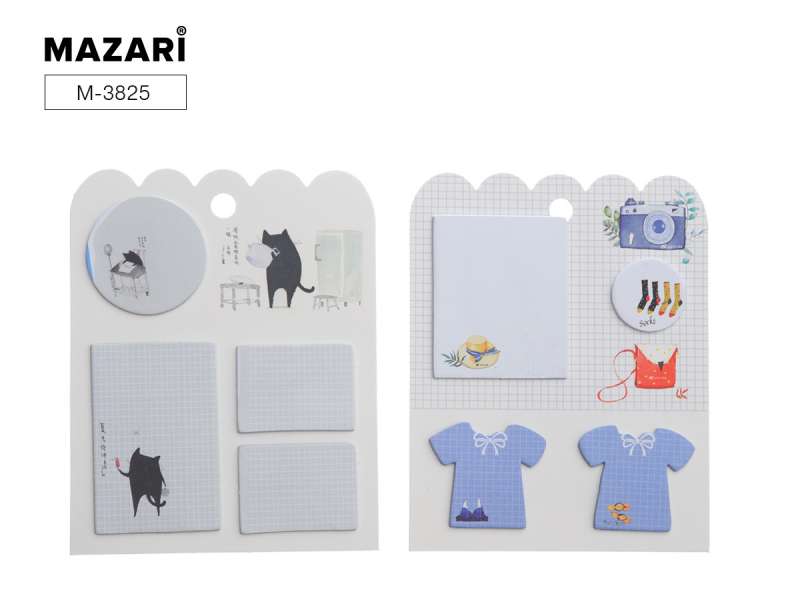 Sticky Note Plokkide Komplekt CUTE