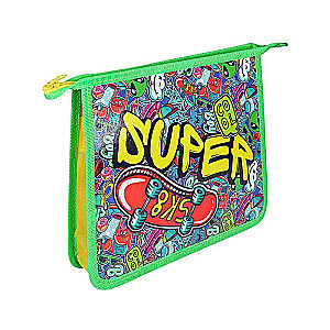 Zipper folder for notebooks A5 URBAN-STYLE-2 laminated