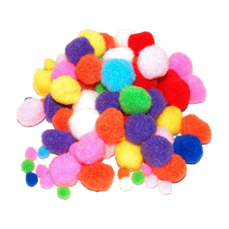 Dekors Pomponi 100 gb. mix