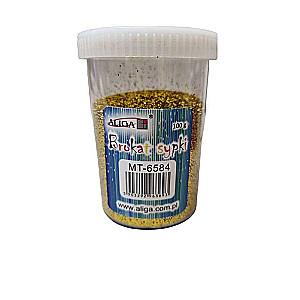 Dekoratīvās spīdīgas daļiņas 100g, 1gb. zelta
