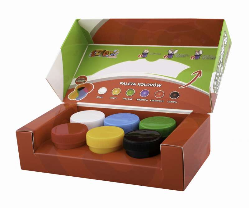 Guaša plakātiem 6 krāsas 30ml