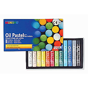 Oil Pastel 12 Colors