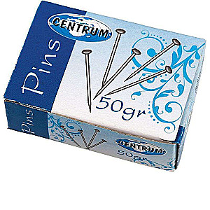 Ofsetinės smeigtukai 50g, pilki