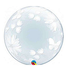 Folienballon 20 Blumen