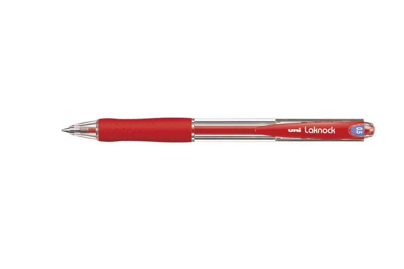 Czerwony długopis UNI SN-100 (05)