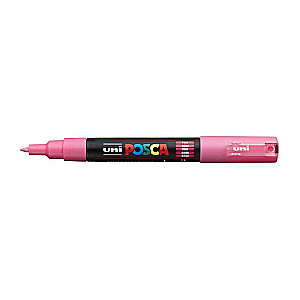Ūdens bāzes marķieris UNI Posca PC-1M pasteļrozā