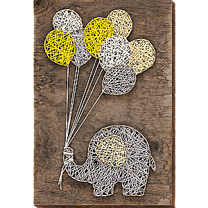 String-Art-Set - Elefant