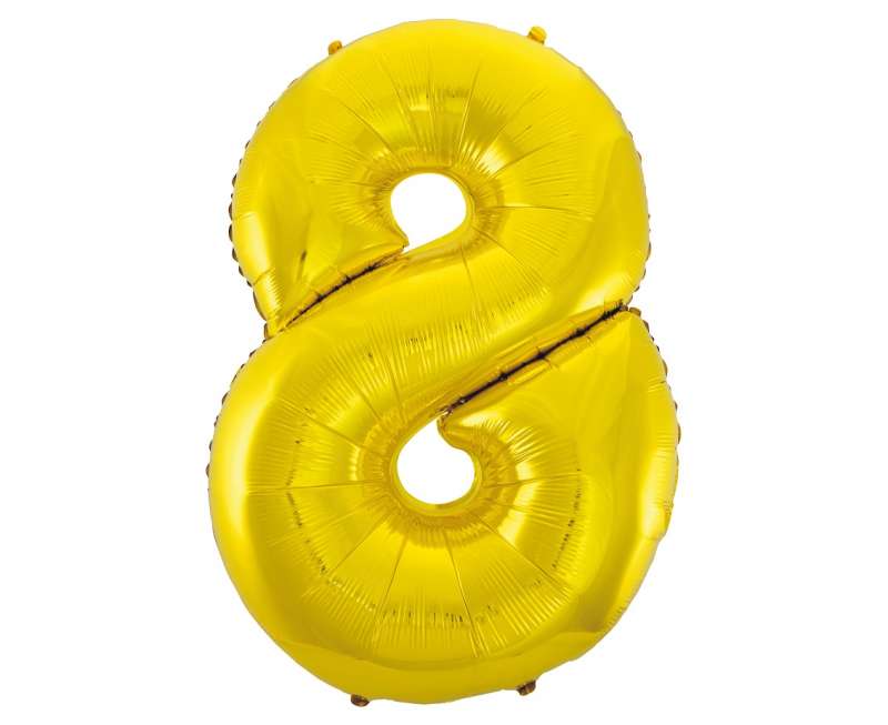 Folienschwimmer 45/92cm, golden, 8 B&C