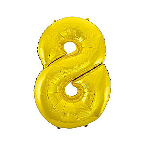 Folienschwimmer 45/92cm, golden, 8 B&C