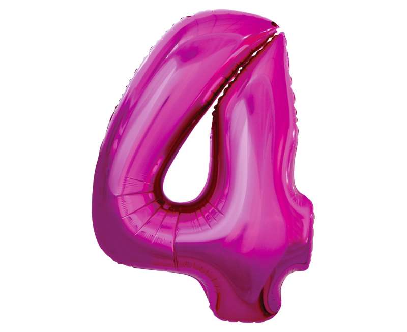 Folienballon 45/92cm 4, rosa