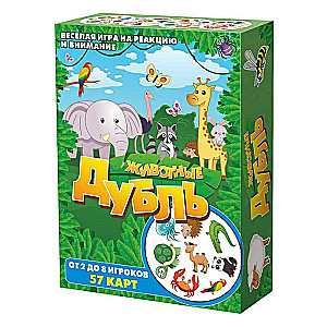 Board Game - Dobble. Animals