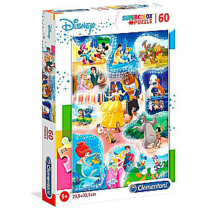 Пазл 60 CLEMENTONI Disney - deju laiks