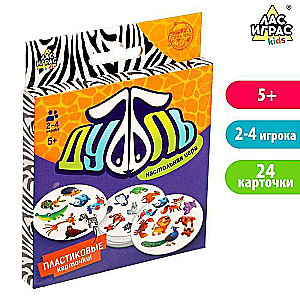 Tabletop game - Dobble. 24 plastic cards