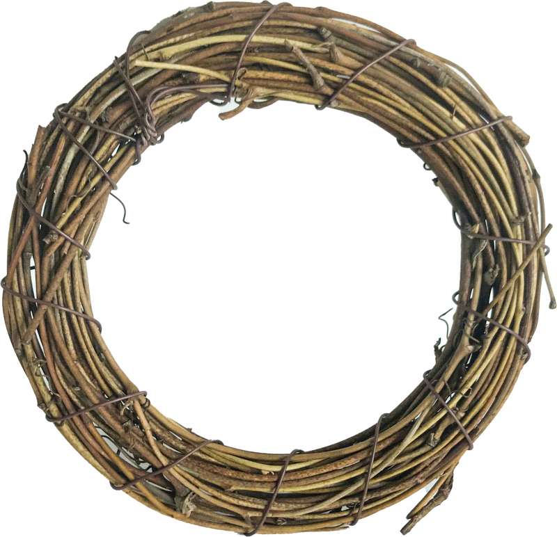 Ziemassvētku dekors - Ziemassvētku vainags 12cm