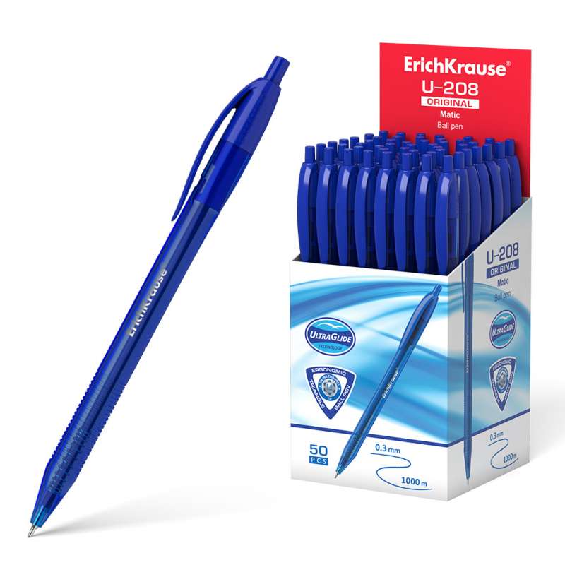Kugelschreiber automat继续, blau