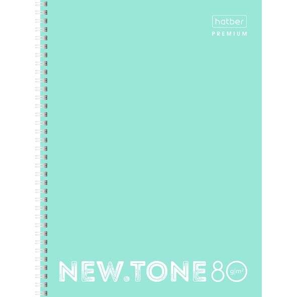 Zinātnes burtnīca 80l A4 220x295mm LĪNIJA PASTEL MINTS