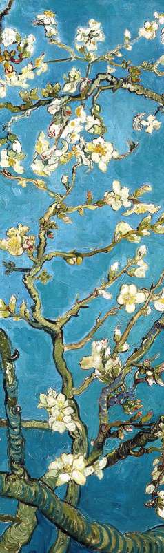 Grāmatu atzīme ar gumiju. Van Gogs