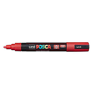 Marker na wodnej bazie UNI Posca PC-5M czerwony