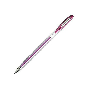 Różowy długopis żelowy 0.7mm UNI UM-120AC