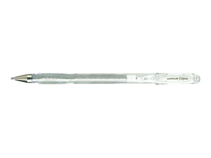 Pióro żelowe srebrne 0,7 mm UNI UM-120AC