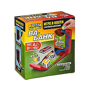Настольная семейная игра - Ва-Банк (игра в кости)