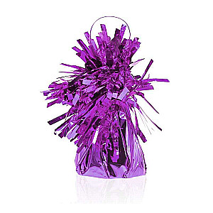 Svariņi pušķiem no baloniem - violets