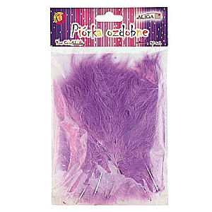 Dekors - Putnu spalvas (violets)