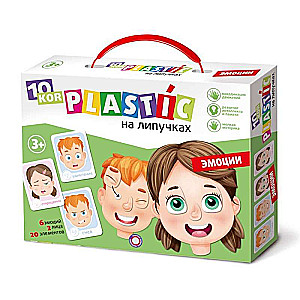 Plastic with Velcro - Emotions