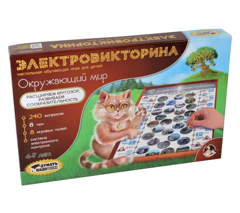 Lauamäng - Elektriviktoriin. Ümbritsev maailm