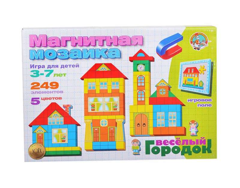 Kleebise mälumäng "Lõbus linn" 249 tk