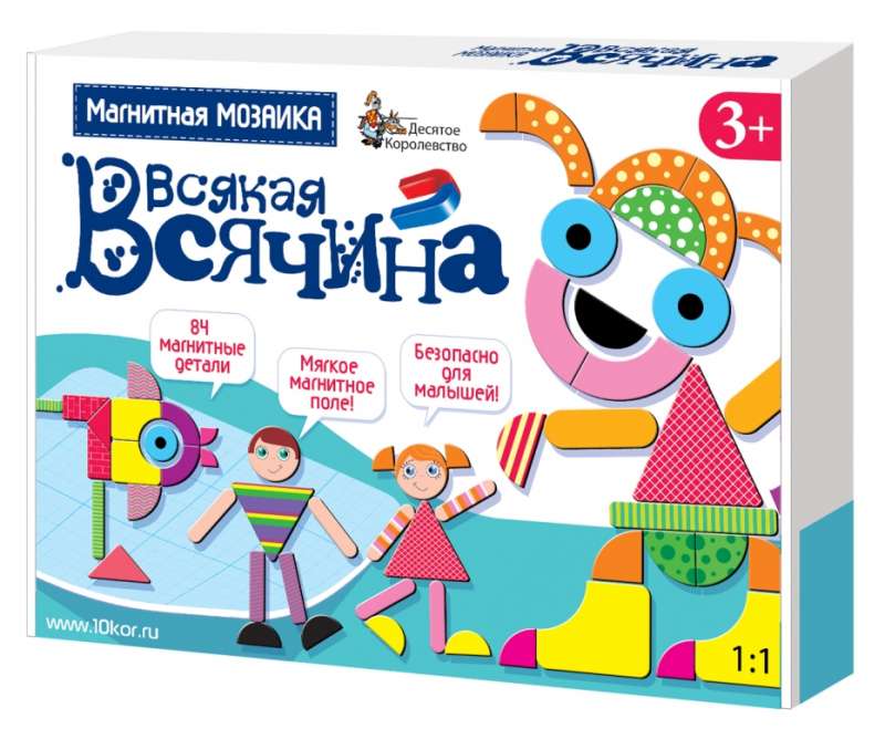 Magnetiline mosaiik - Igast vähe, 84 detaili