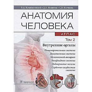 Cilvēka anatomija.T.2.Iekšējie orgāni.3 sējumos