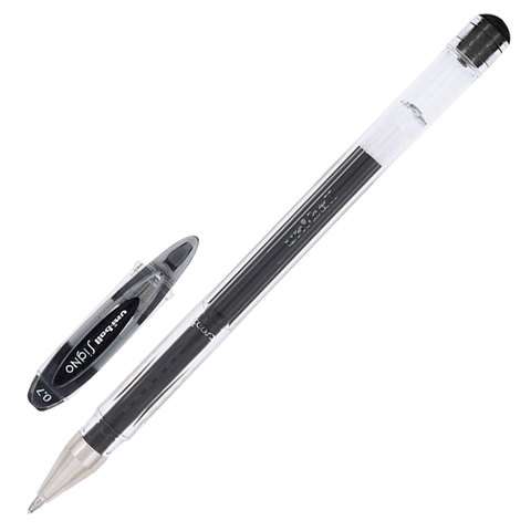 Długopis żelowy 0,7 mm. UNI UM-120 czarny
