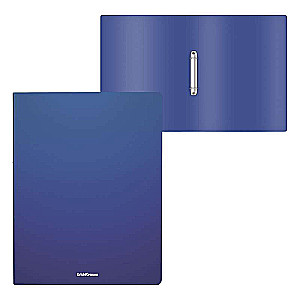 Plastic 2-ring folder ErichKrause Matt Classic, 24mm, A4, blue