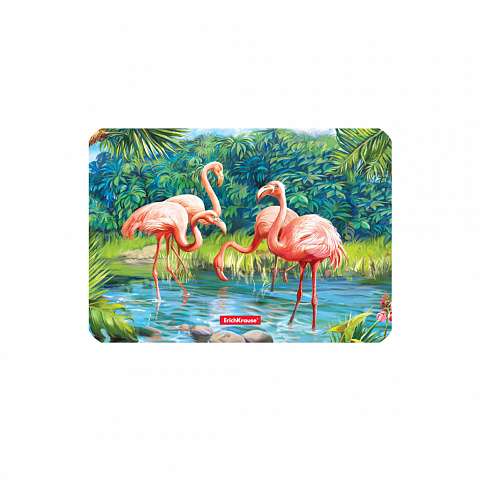 Podkładka biurowa plastikowa ErichKrause Flamingo, A4