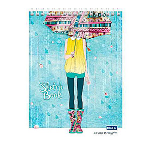 Bloknotu SketchBook 40l A5 - Laimīgie mirkļi
