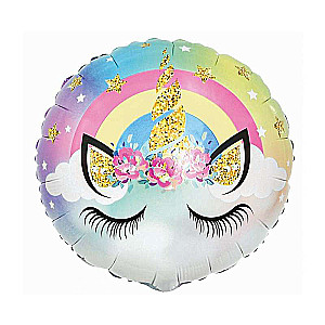 Balon foliowy 18 Pastel Unicorn