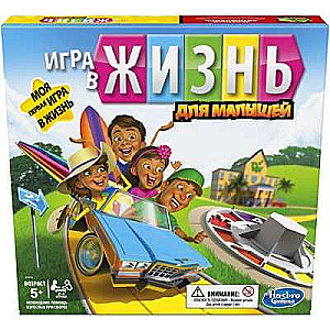 Brettspiel - Spiel des Lebens. Junior