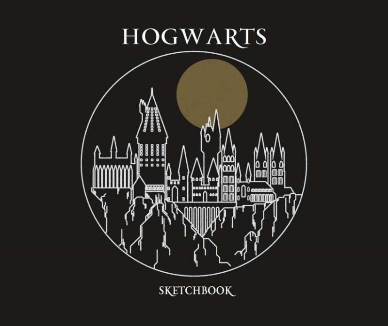 Skeču grāmata. Harijs Poters. Hogsmeida