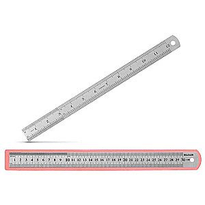 Metalinė liniuotė 30 cm