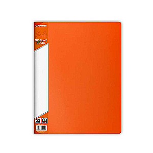 A4 folder with files, orange 20 pcs.