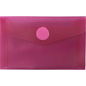 Envelope folder with Velcro HFP 906 65 x 100mm red