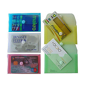 Folder-envelope with Velcro HFP 906 65 x 100mm green