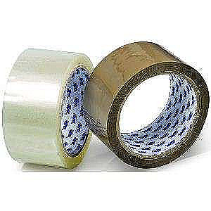 Klebeband FORPUS, 40µm, Verpackungsband, transparent, 50mm x 66m