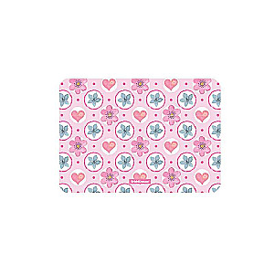 Tischunterlage aus Kunststoff ErichKrause Pink Flowers, A4
