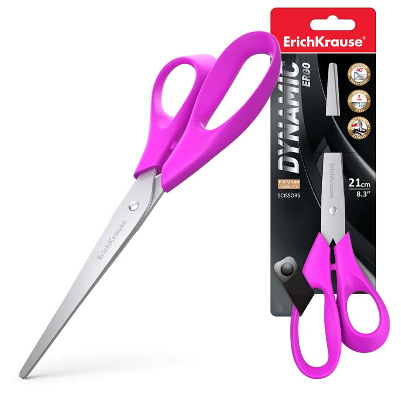 ErichKrause® Dynamic šķēres, 21cm