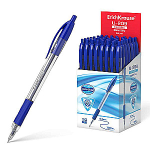 Automatic Ballpoint Pen ErichKrause U-209 Classic Matic&Grip 1.0, Ultra Glide Technology, ink color blue