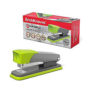 Sūklis №24/6 ErichKrause Quadro Half-strip iki 30 lapų, pilkai žalias